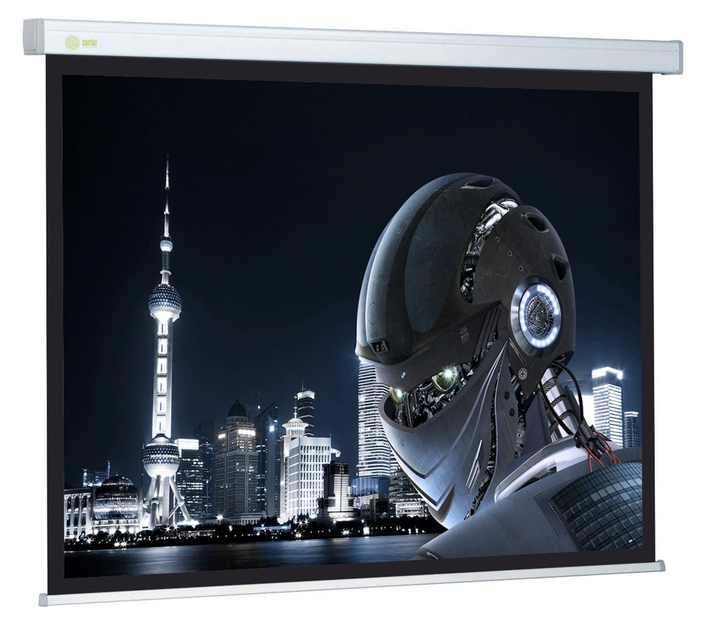 Экран Cactus 71" 127x127см Wallscreen CS-PSW-127X127 1:1 настенно-потолочный рулонный белый