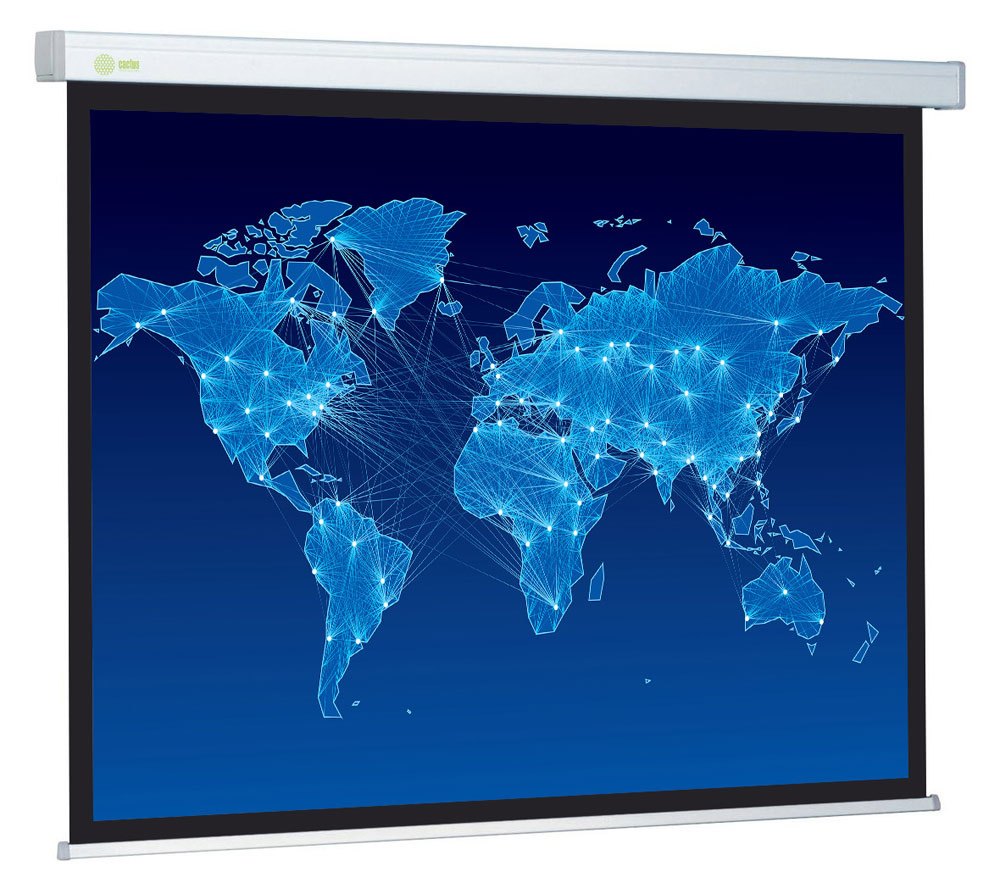 Экран Cactus 84" 150x150см Wallscreen CS-PSW-150x150 1:1 настенно-потолочный рулонный белый