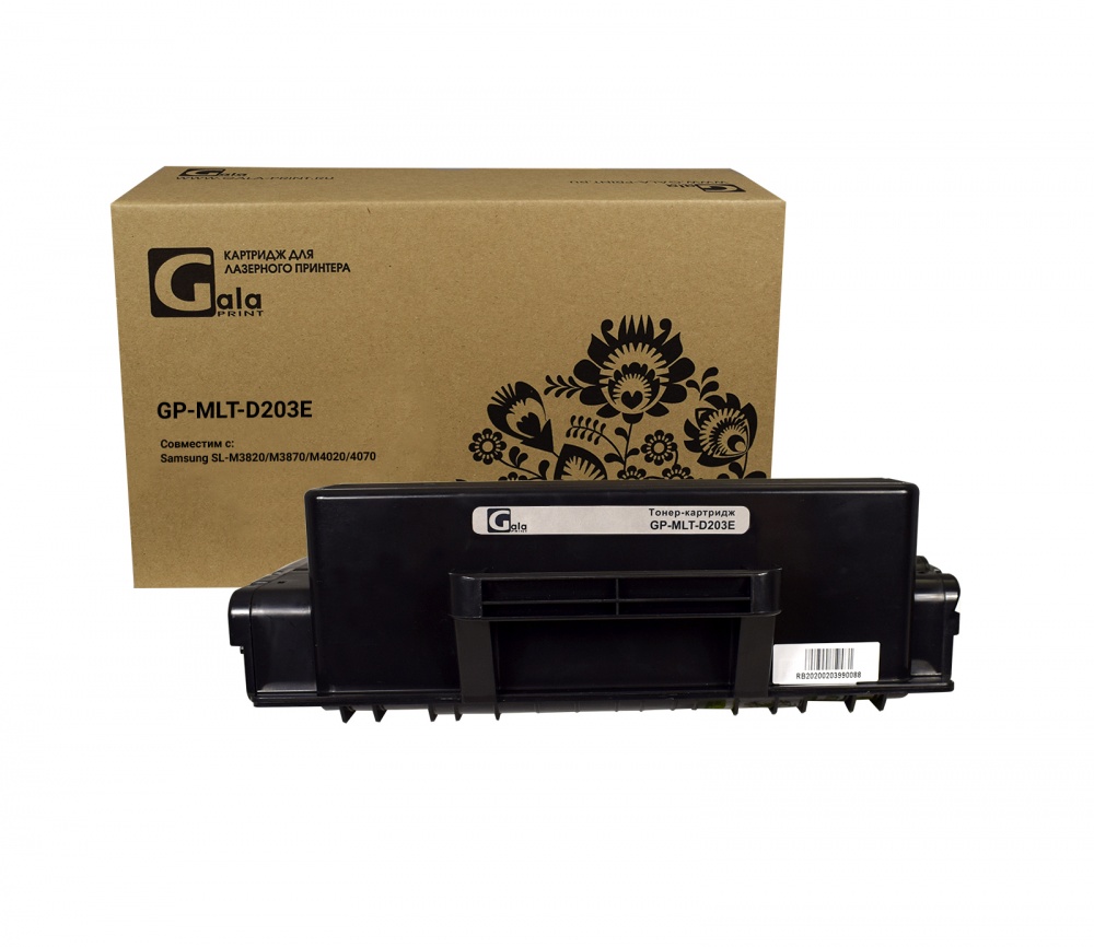 Картридж GP-MLT-D203E для принтеров Samsung ProXpress SL-M3820/SL-M3820DN/SL-M3820D/SL-M3870/SL-M3870FW/SL-M3870FD/SL-M4020/SL-M4020ND/SL-M4070/SL-M4070FR/SL-M4072 10000 копий GalaPrint