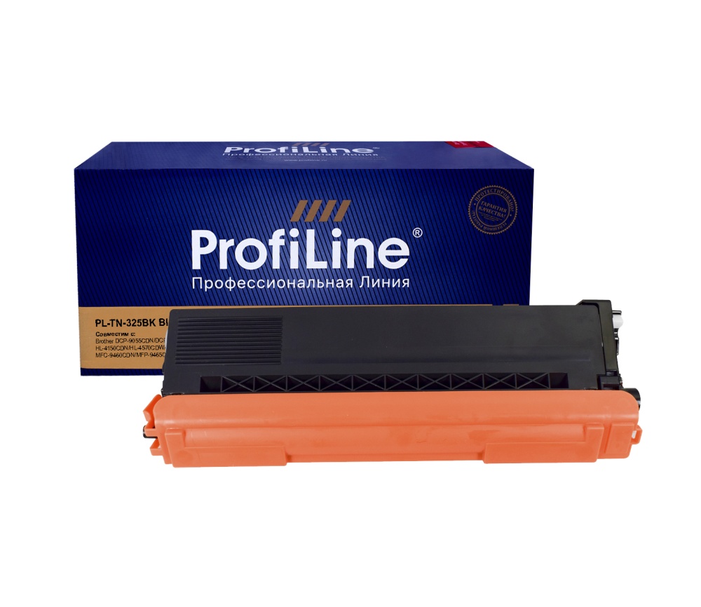 Картридж PL-TN-325BK для принтеров Brother DCP-9055CDN/DCP-9270CDN/HL-4140CN/HL-4150CDN/HL-4570CDW/HL-4570CDWT/MFC-9460CDN/MFP-9465CDN/MFC-9970CDW Black 4000 копий ProfiLine