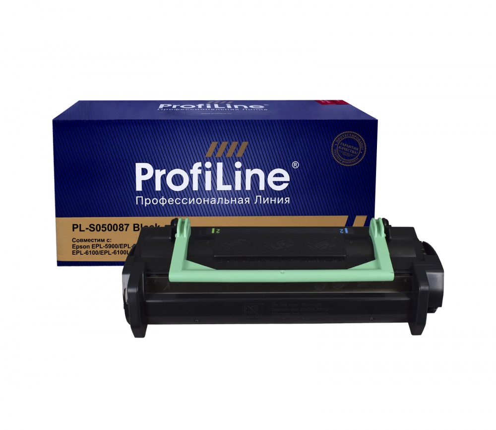 Картридж PL-S050087 для принтеров Epson EPL-5900/EPL-5900L/EPL-6100/EPL-6100L Black 6000 копий ProfiLine