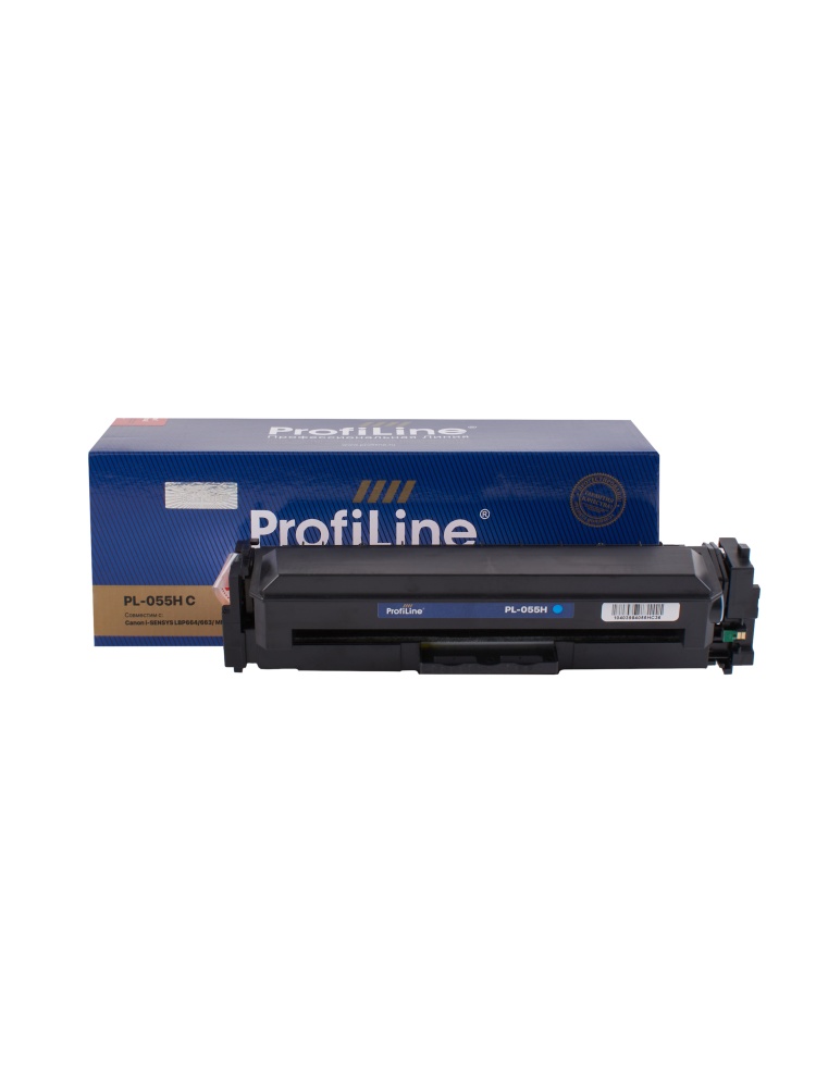 Картридж PL-055H для принтеров Canon i-SENSYS LBP664Cx/LBP663Cdw/MF746Cx/MF744Cdw/MF742Cdw Cyan 5900 копий ProfiLine