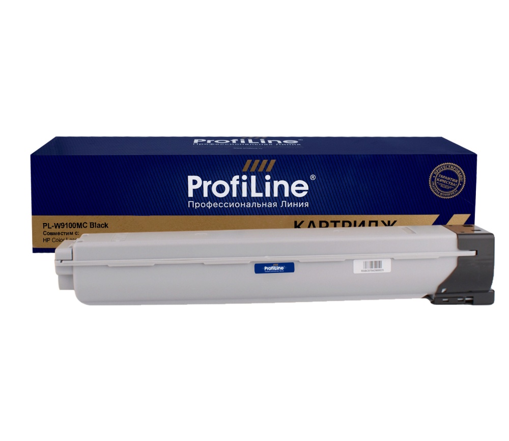 Тонер-картридж PL-W9100MC для принтеров HP Color LaserJet E77422/E77428 Black 25000 копий ProfiLine