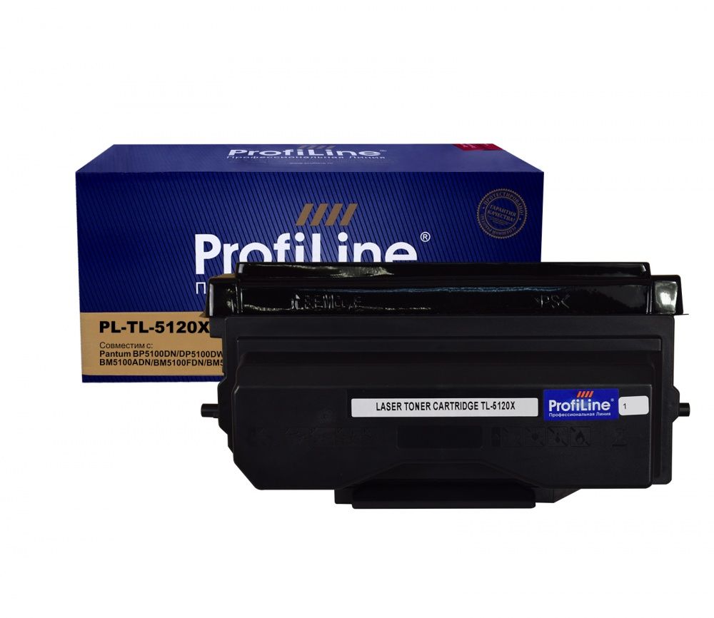 Картридж PL-TL-5120X для принтеров Pantum BP5100DN/BP5100DW/BM5100ADN/BM5100ADW/BM5100FDN/BM5100FDW 15000 копий ProfiLine