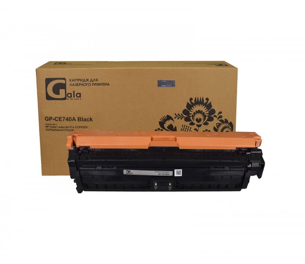 Картридж GP-CE740A (№307A) для принтеров HP Color LaserJet Pro CCP5225/CCP5225dn/CCP5225n Black 7000 копий GalaPrint