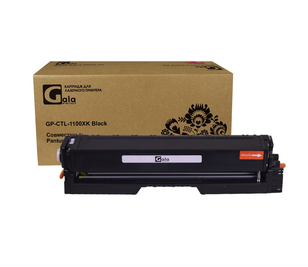 Картридж GP-CTL-1100XK для принтеров Pantum CP1100/CP1100DW/CM1100DN/CM1100DW/CM1100ADN/CM1100ADW Black 3000 копий GalaPrint