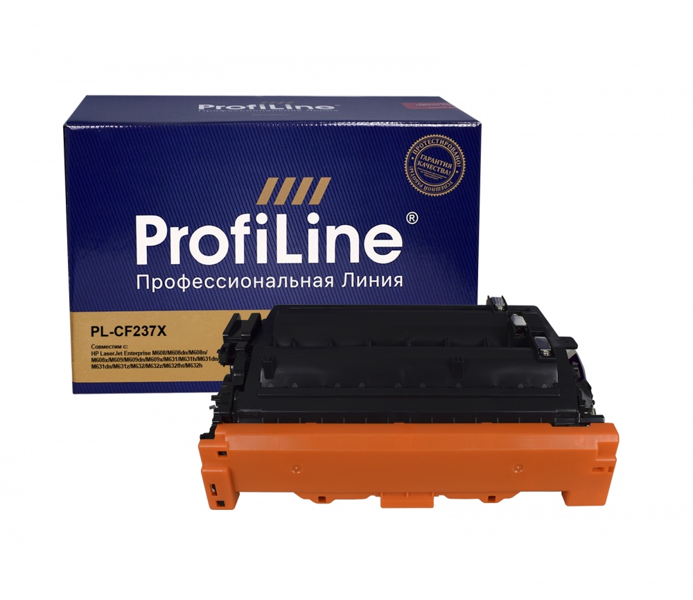 Картридж PL-CF237X (№37X) для принтеров HP LaserJet Enterprise M608/M608dn/M608n/M608x/M609/M609dn/M609x/M631/M631h/M631dn/M631dn/M631z/M632/M632z/M632fht/M632h 25000 копий ProfiLine