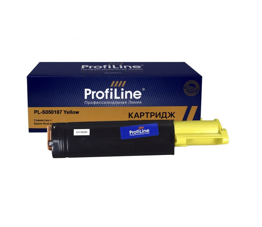 Картридж PL-S050187 для принтеров Epson AcuLaser CX11/C1100 Yellow 4000 копий ProfiLine