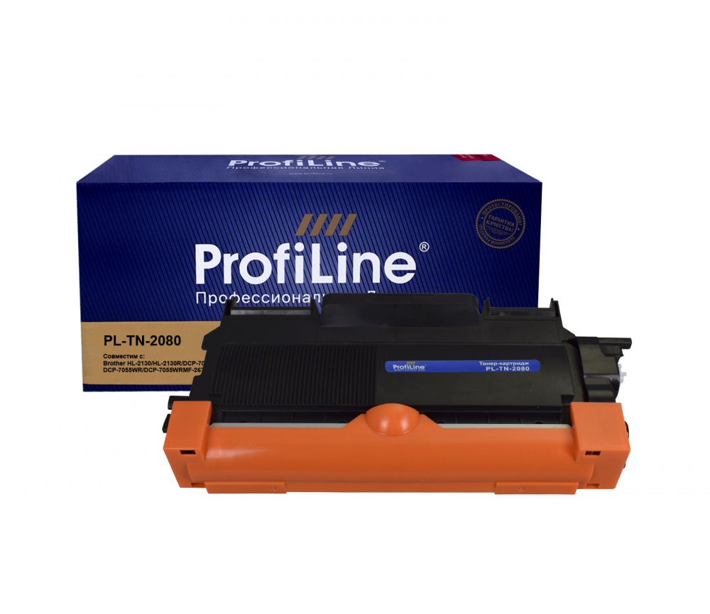 Картридж PL-TN-2080 для принтеров Brother HL-2130/HL-2130R/DCP-7055/DCP-7055R/DCP-7055WR/DCP-7055WR 700 копий ProfiLine