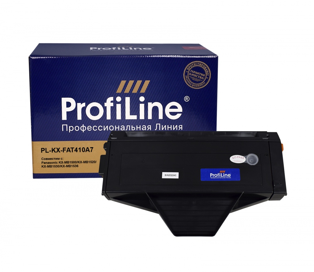 Картридж PL-KX-FAT410A7 для принтеров Panasonic KX-MB1500/KX-MB1520/KX-MB1530/KX-MB1536 2500 копий ProfiLine