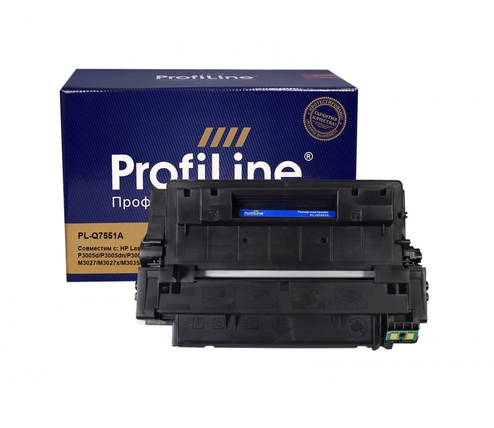 Картридж PL-Q7551A (№51A) для принтеров HP LaserJet P3005/P3005d/P3005dn/P3005n/P3005x/M3027/M3027x/M3035/M3035xs 6500 копий ProfiLine