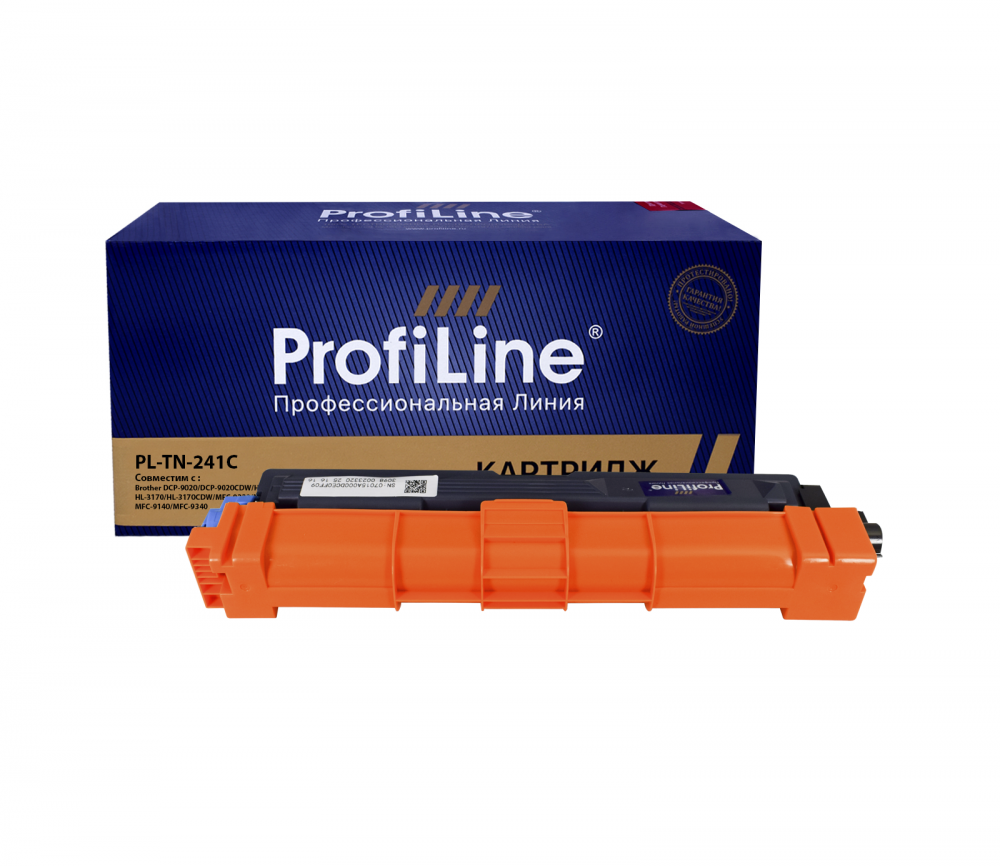 Картридж PL-TN-241C для принтеров Brother DCP-9020/DCP-9020CDW/HL-3140/HL-3140CW/HL-3170/HL-3170CDW/MFC-9330/MFC-9330CDW/HL-3150/MFC-9140/MFC-9340 Cyan 1400 копий ProfiLine