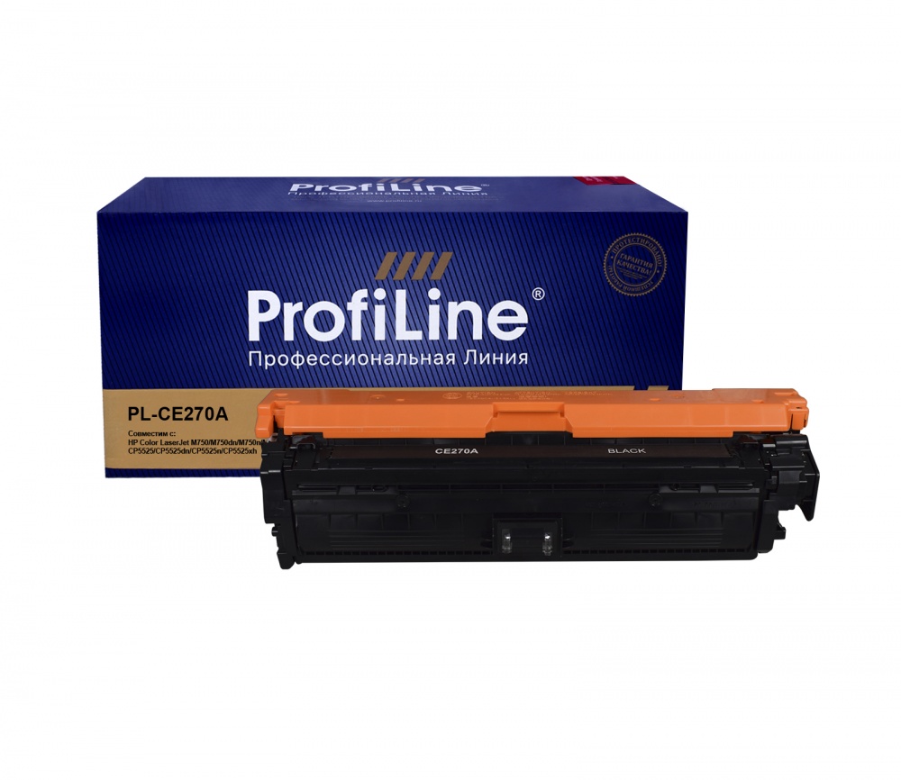 Картридж PL-CE270A (№650A) для принтеров HP Color LaserJet M750/M750dn/M750n/M750xh/CP5525/CP5525dn/CP5525n/CP5525xh Black 13500 копий ProfiLine