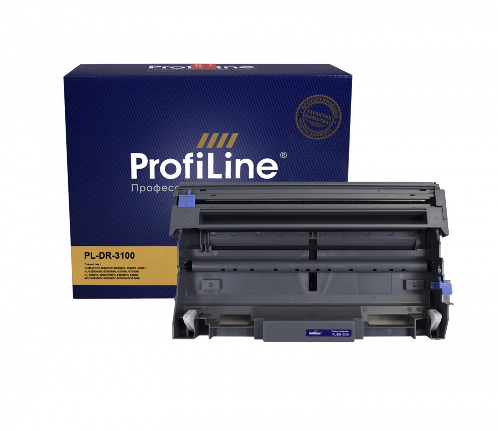 Драм-картридж PL-DR-3100 для принтеров Brother DCP-8065/DCP-865DN/HL-5240/HL-5240L/HL-5250DN/HL-5250DN/HL-5270/HL-5270DN/HL-5280/HL-5280DW/MFC-8460/MFC-8460N/MFC-8860/MFC-8870/MFC-8870DW/DCP-8060 Drum 25000 копий ProfiLine