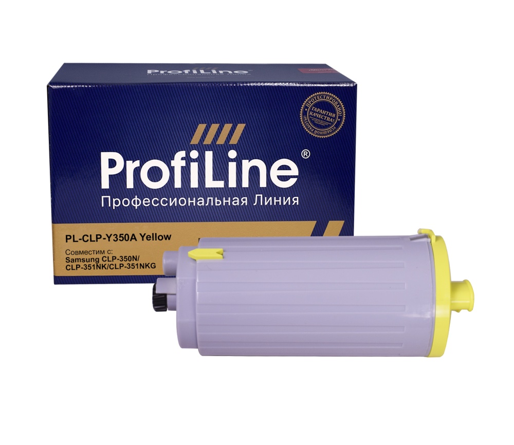 Картридж PL-CLP-Y350A для принтеров Samsung CLP-350N/CLP-351NK/CLP-351NKG Yellow 2000 копий ProfiLine
