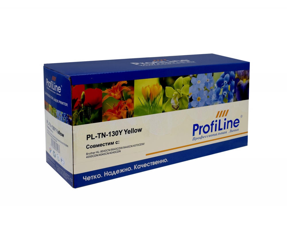 Картридж PL-TN-130Y для принтеров Brother DCP-9040/DCP-9040CN/HL-4040/HL-4040CN/HL-4050/HL-4050CDN/MFC-9440/MFC-9440CN/MFC-9450/MFC-9450CDN/DCP-9042/DCP-9045/HL-4070/MFC-9840/HL-4070CDW/DCP-9042CDN/DCP-9045CDN/MFC-9840CDW/MFC-9850CDN Yellow 1500 копий ProfiLine