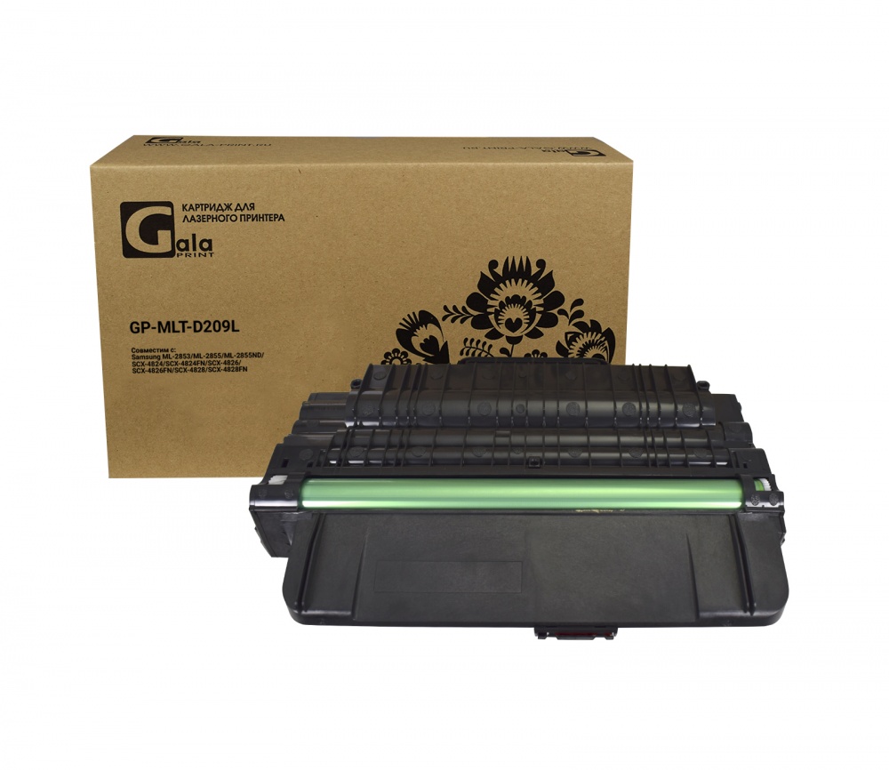 Картридж GP-MLT-D209L для принтеров Samsung ML-2853/ML-2855/ML-2855ND/SCX-4824/SCX-4824FN/SCX-4826/SCX-4826FN/SCX-4828/SCX-4828FN 5000 копий GalaPrint