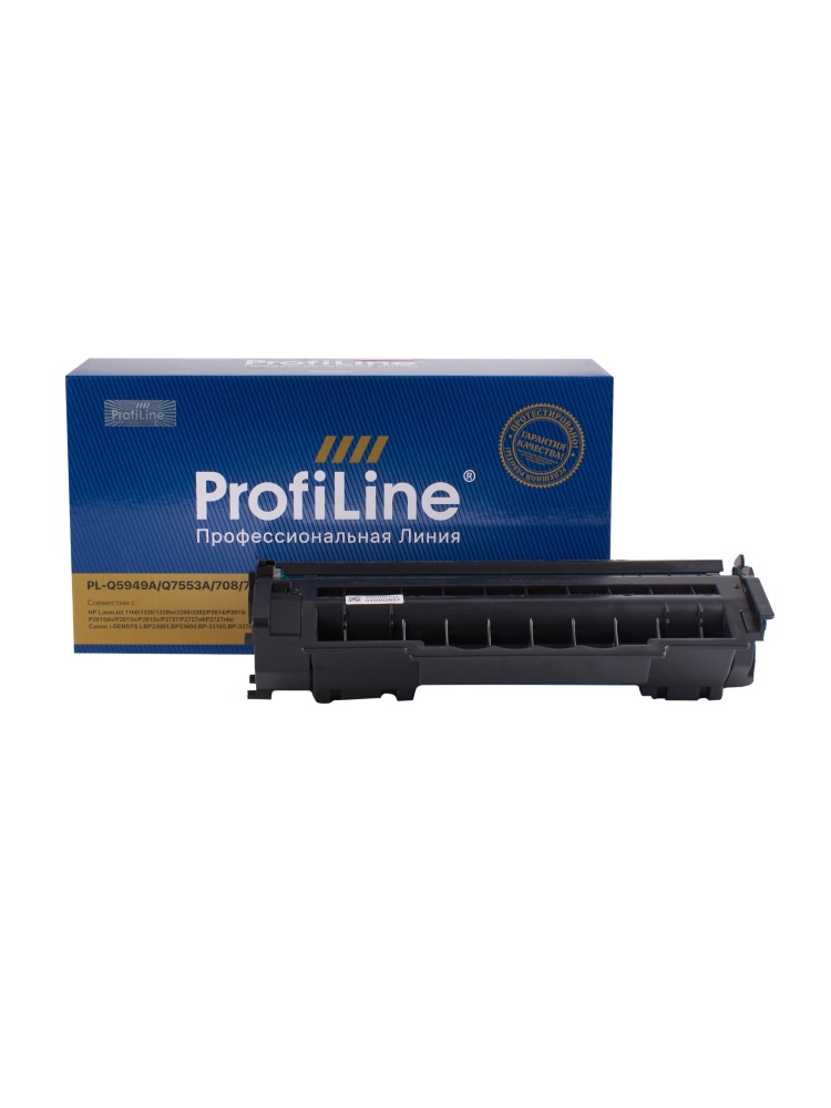 Картридж PL-Q5949A/Q7553A/708/715 (№49A) для принтеров HP LaserJet 1160/1320/1320tn/3390/3392/P2014/P2015/P2015dn/P2015n/P2015x/P2727/P2727nf/P2727nfs/Canon i-SENSYS LBP3300/LBP3360/LBP-3310/LBP-3370 3000 копий ProfiLine