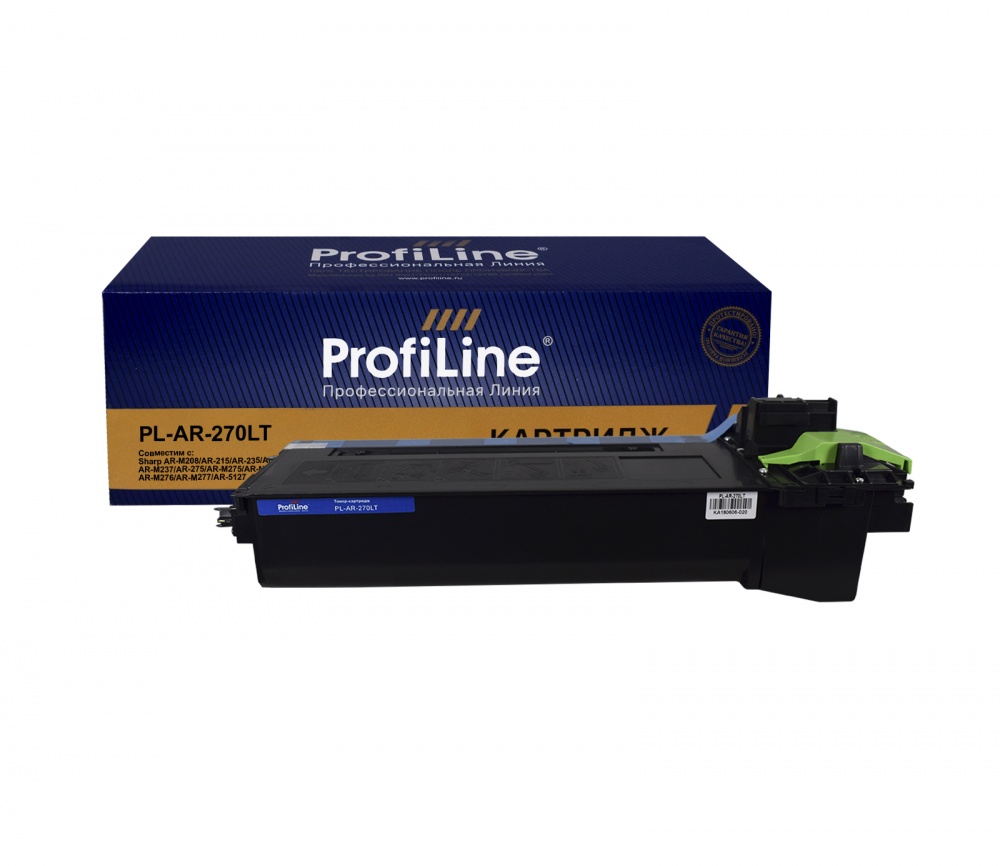 Картридж PL-AR-270LT для принтеров Sharp AR-M208/AR-215/AR-235/AR-M236/AR-M237/AR-275/AR-M275/AR-N275/AR-M276/AR-M277/AR-5127 25000 копий ProfiLine