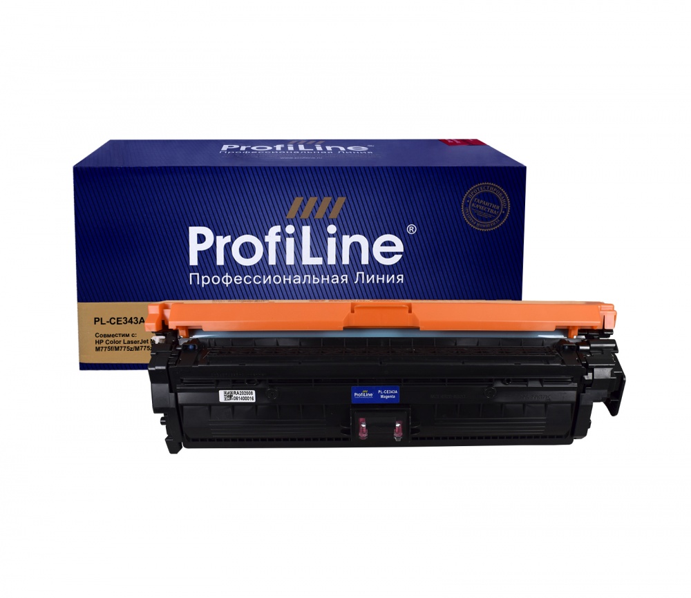 Картридж PL-CE343A (№651A) для принтеров HP Color LaserJet M775/M775dn/M775f/M775z/M775z+ Magenta 16000 копий ProfiLine