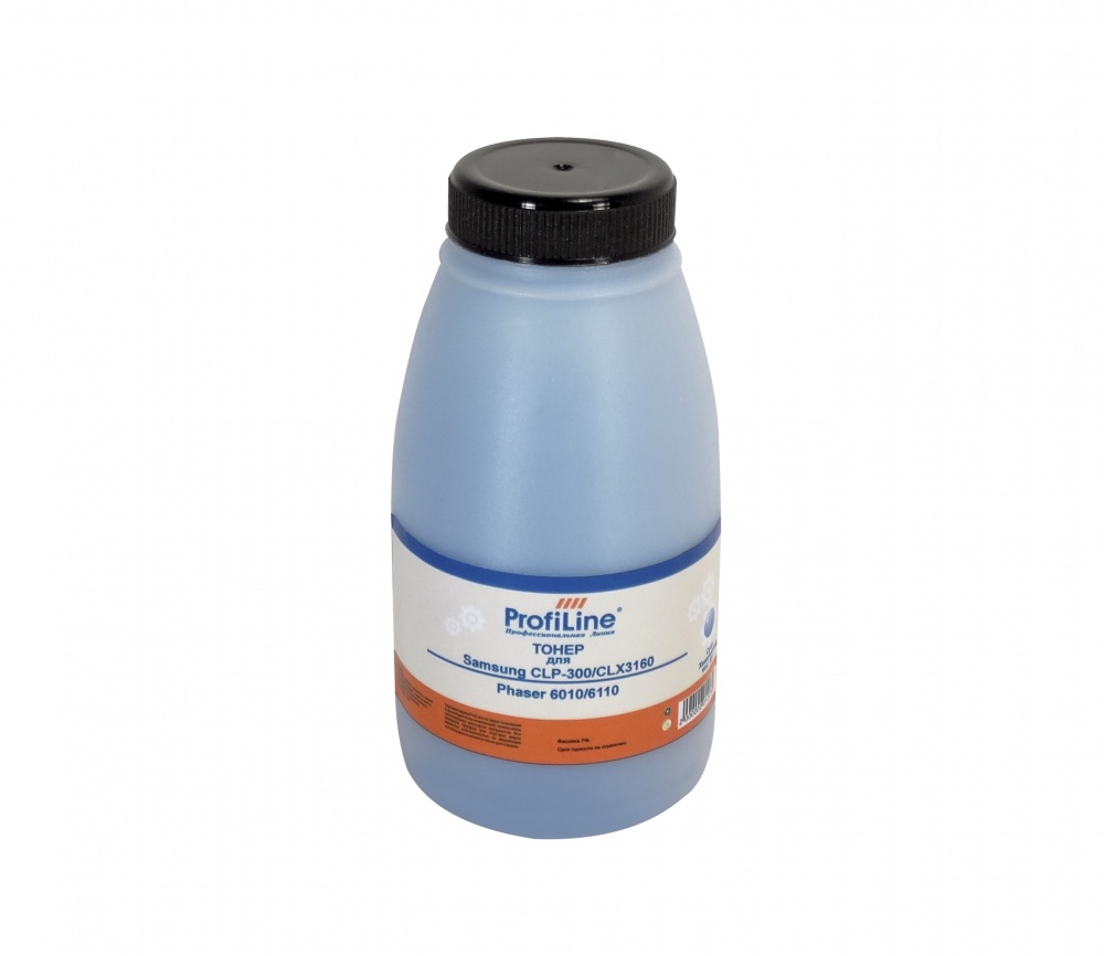 Тонер для принтеров Samsung CLP-300/CLX-3160/Phaser 6010/6110 cyan 50гр (H208) ProfiLine Фасовка РФ (химический)