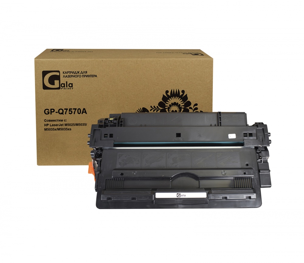 Картридж GP-Q7570A (№70A) для принтеров HP LaserJet M5025/M5035/M5035x/M5035xs 15000 копий GalaPrint