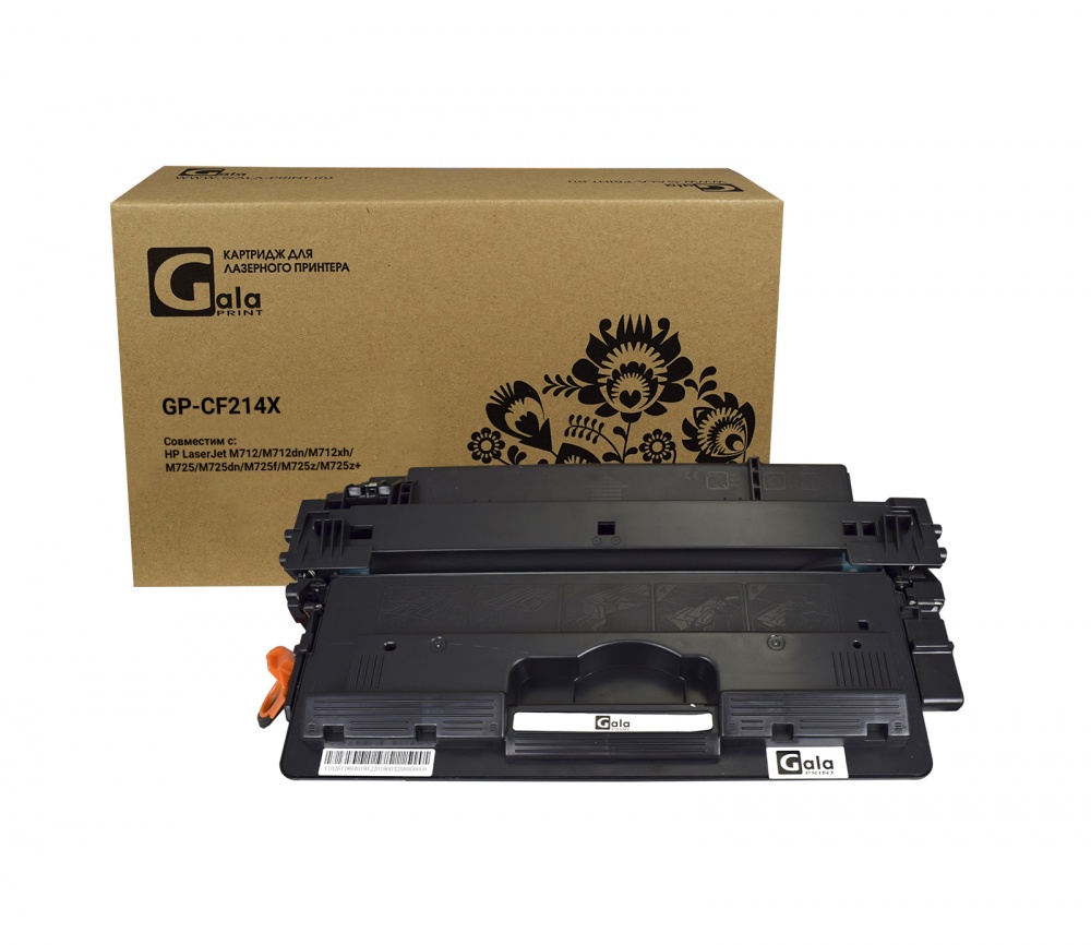 Картридж GP-CF214X (№14X) для принтеров HP LaserJet M712/M712dn/M712xh/M725/M725dn/M725f/M725z/M725z+ 17500 копий GalaPrint
