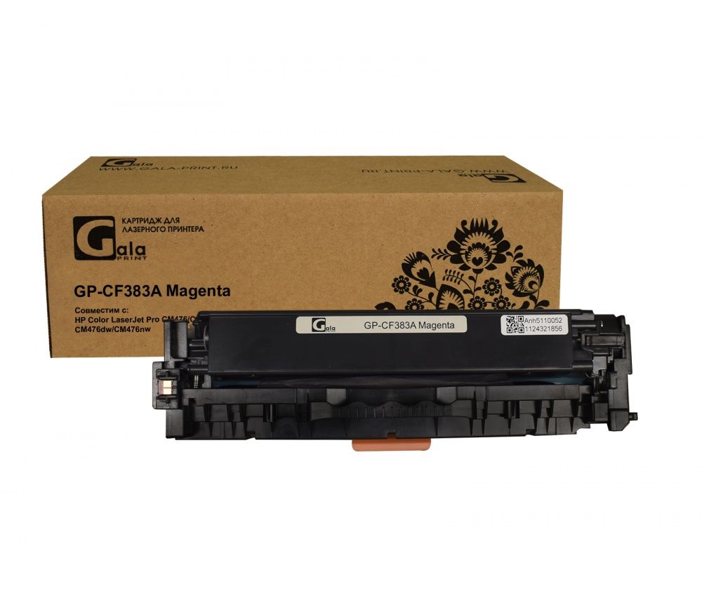 Картридж GP-CF383A (№312A) для принтеров HP Color LaserJet Pro CM476/CM476dn/CM476dw/CM476nw Magenta 2700 копий GalaPrint