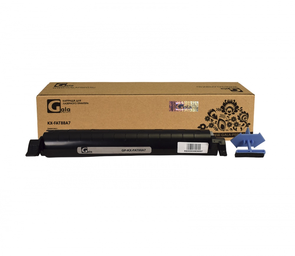 Картридж GP-KX-FAT88A7 для принтеров Panasonic KX-FL403RU/KX-FL-C413RU/KX-FLC418RU/KX-FL423RU/KX-FL401/KX-FL402/KX-FL403/KX-FLC411/KX-FLC412/KX-FLC413/KX-FL-C418/KX-FL421/KX-FL422/KX-FL423 2000 копий GalaPrint