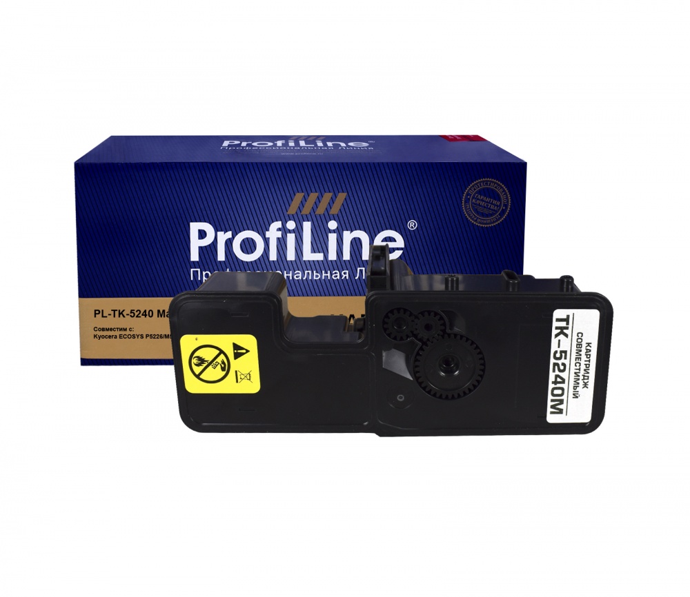 Тонер-туба PL-TK-5240M для принтеров Kyocera ECOSYS P5026CDN/P5026CDW/M5526CDN/M5526CDW Magenta 3000 копий ProfiLine
