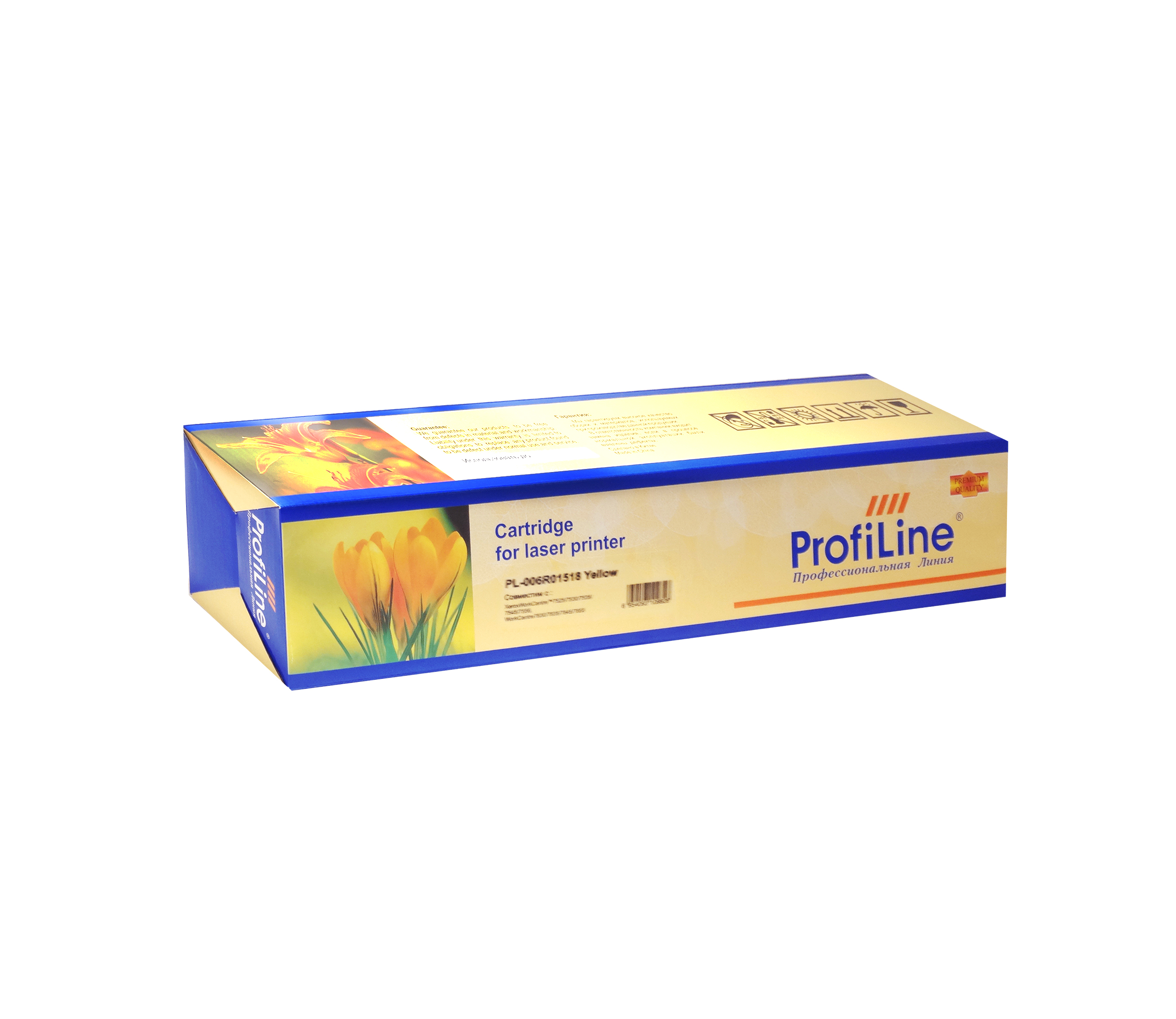 Картридж PL-006R01518 для принтеров Xerox WorkCentre 7525/7530/7535/7545/7556/7830/7835/7845/7855/7970 Yellow 15000 копий ProfiLine
