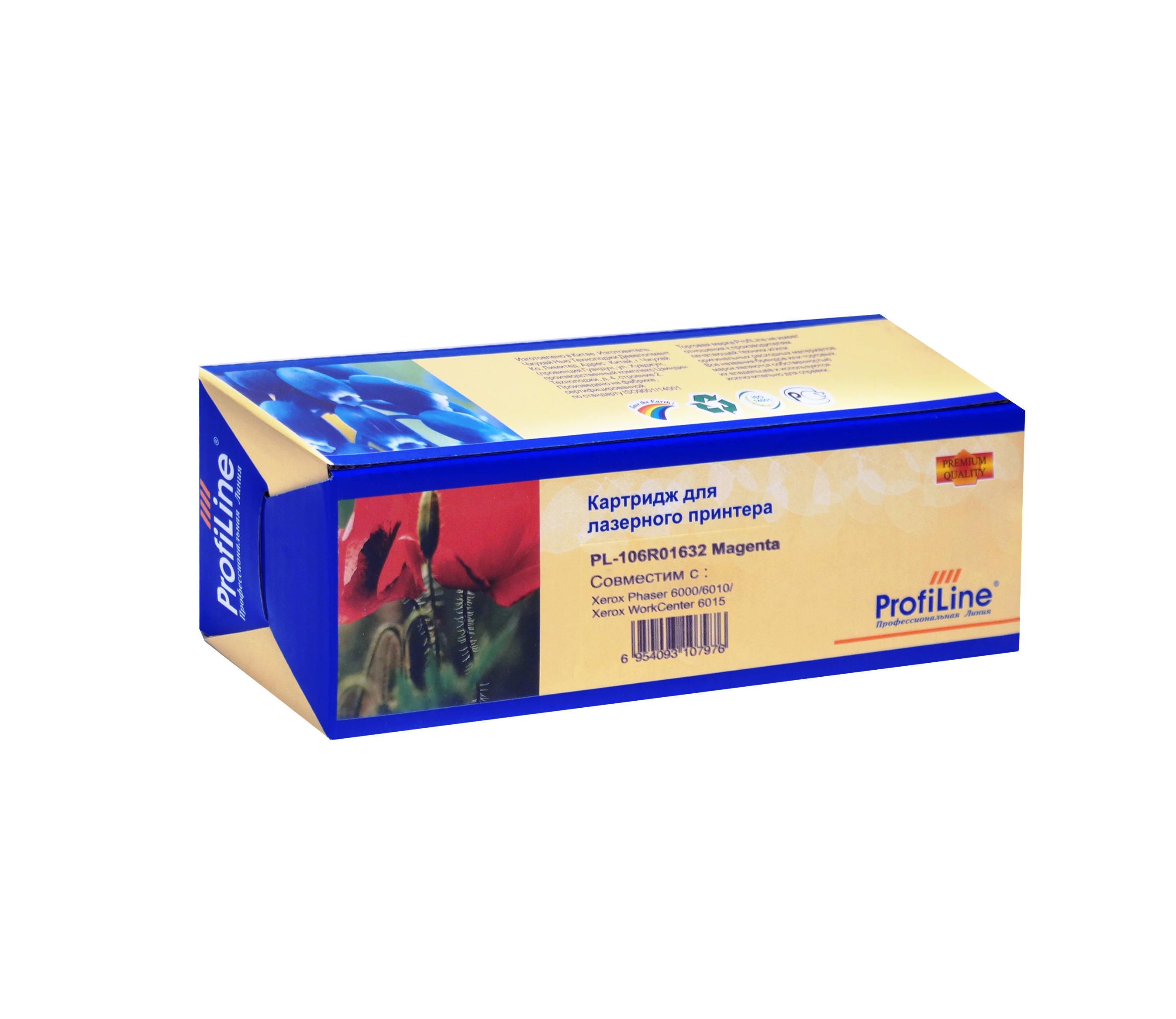 Картридж PL-106R01632 для принтеров Xerox Phaser 6000/6010/WorkCentre 6015/6000B/6010N/6015B/6015N/6015NI Magenta 1000 копий ProfiLine