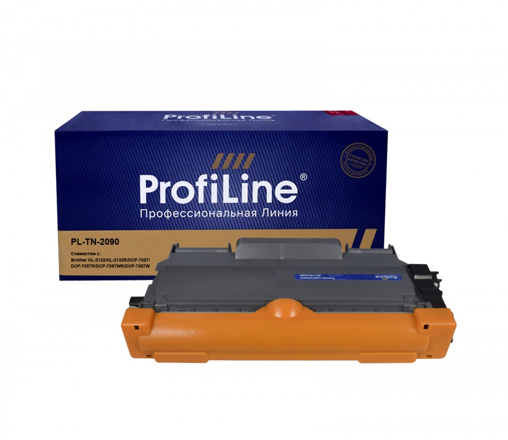 Картридж PL-TN-2090 для принтеров Brother HL-2132/HL-2132R/DCP-7057/DCP-7057R/DCP-7057WR/DCP-7057W 1000 копий ProfiLine
