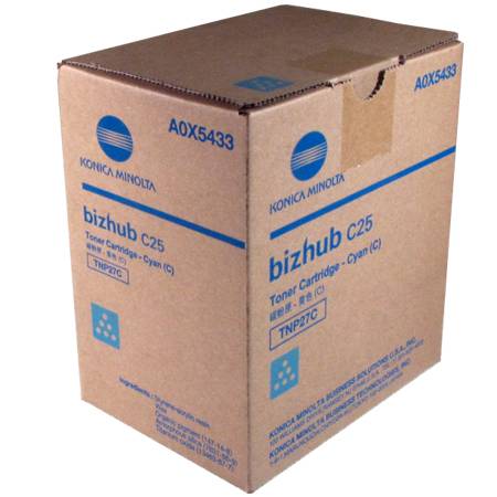 Тонер Konica-Minolta bizhub C25 синий TNP-27C A0X5453