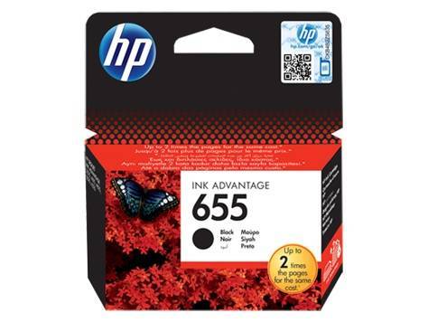 Картридж HP 655 струйный черный (550 стр)