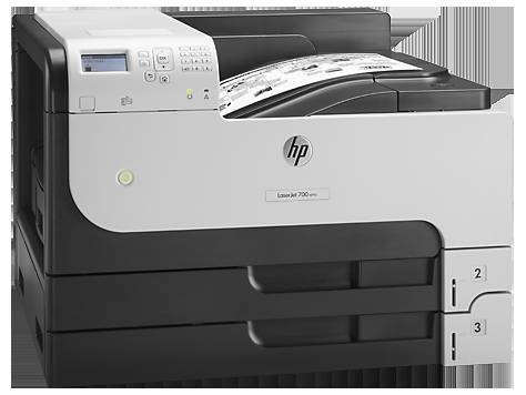 Принтер лазерный HP LaserJet Enterprise 700 M712dn чб/А3/41стр/дуплекс/Postscript/Ethernet