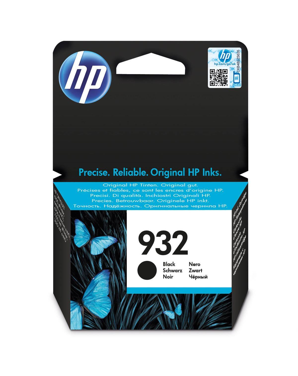 Картридж HP 932 струйный черный (400 стр)