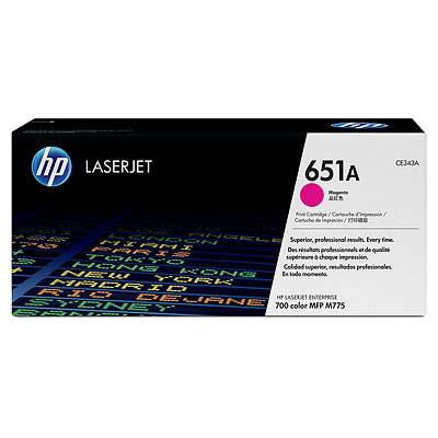 Картридж HP 651A лазерный пурпурный (16000 стр)