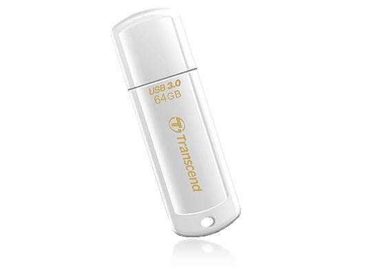 Флеш накопитель 32GB Transcend JetFlash 730, USB 3.1, Белый