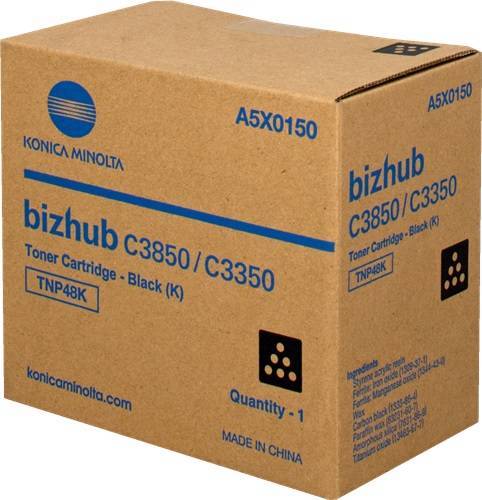Тонер Konica-Minolta bizhub C3350/C3850 черный TNP-48K A5X0150