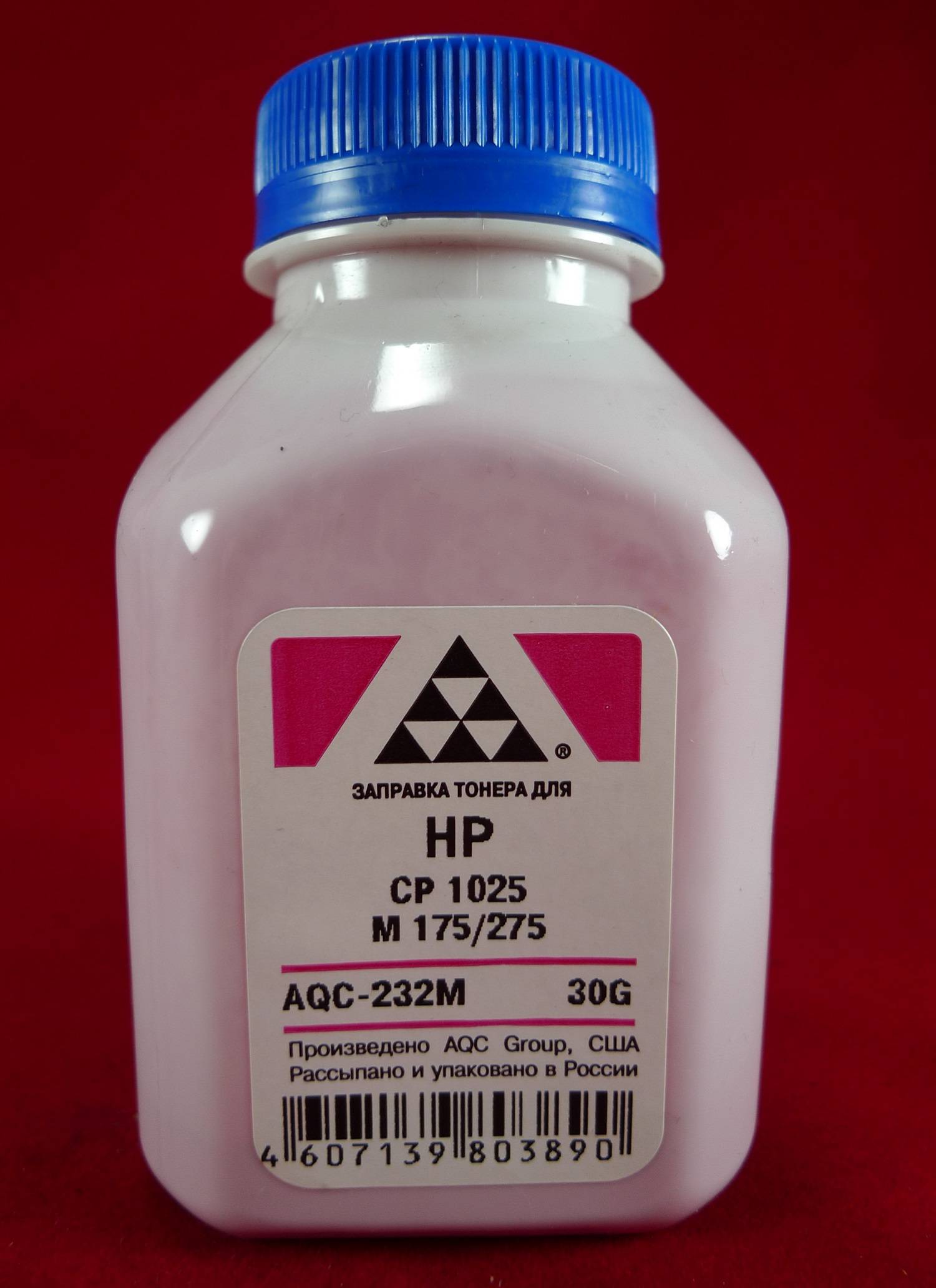 Тонер для картриджей CE313A Magenta (фл. 30г) AQC-США фас.Россия
