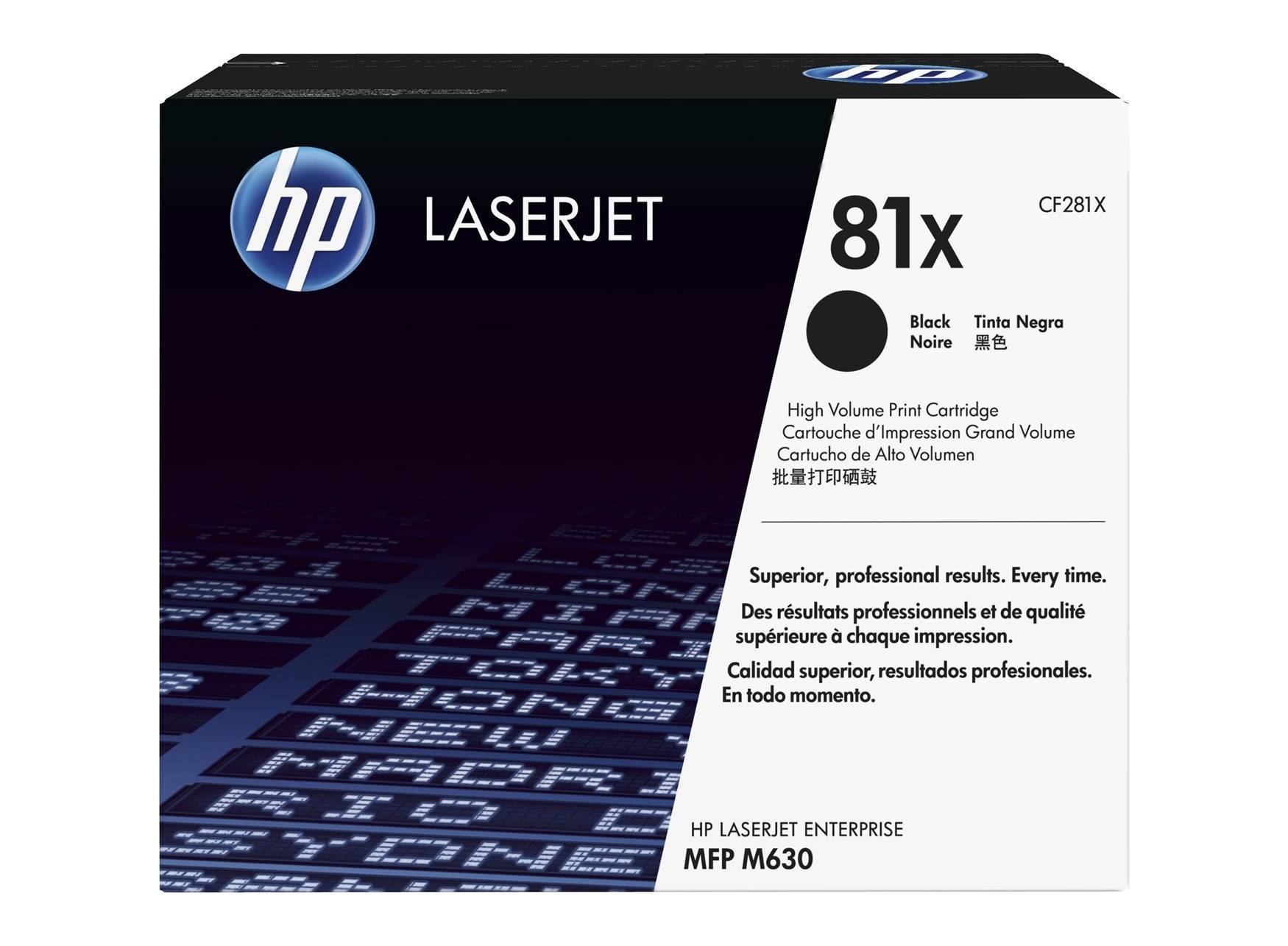 Картридж HP 81X лазерный увеличенной емкости (25000 стр)