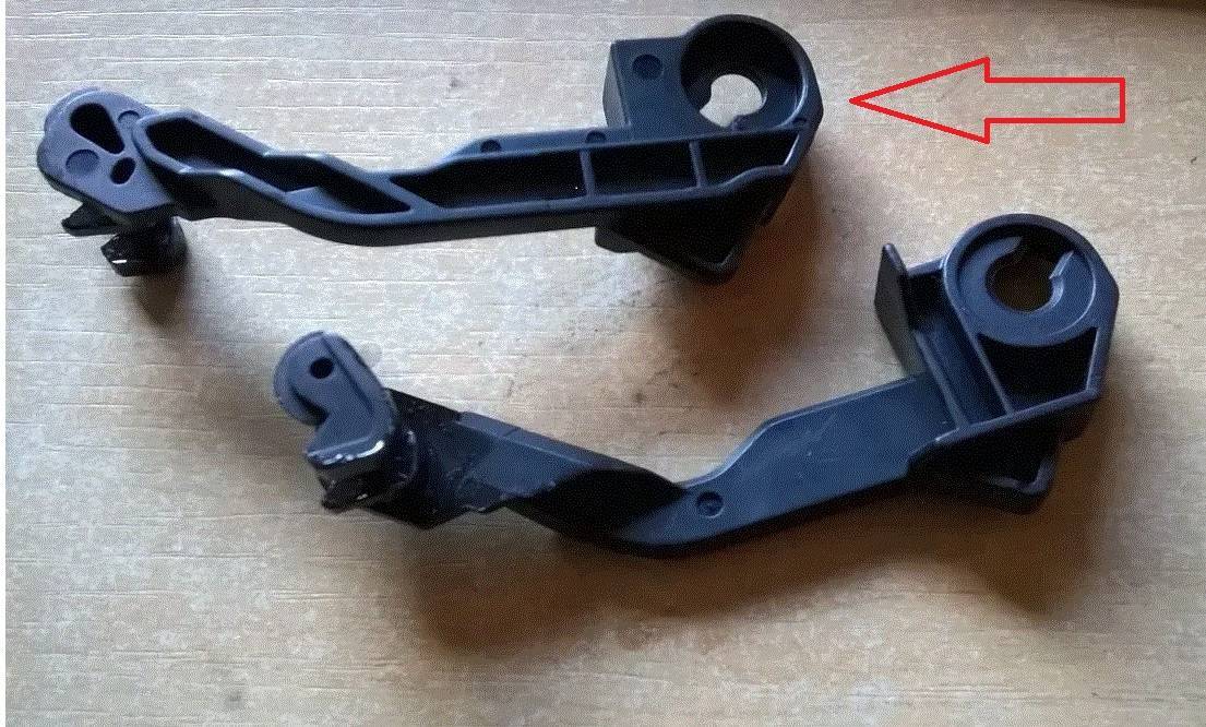 Рычаг печки правый HP LJ M1536 (RC2-9516) OEM