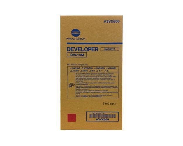 Девелопер Konica-Minolta bizhub PRESS C1060/C1060L/C1070/C1070P красный DV-614M A3VX800