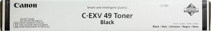 Тонер CANON C-EXV49 BK чёрный, 36 000 страниц