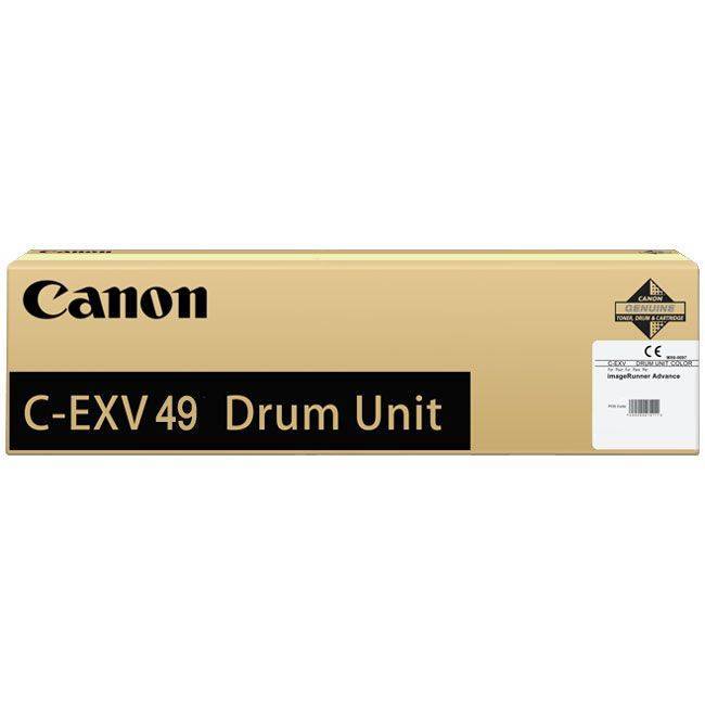 Барабан CANON С-EXV49, ресурс: черный 73300 стр, цвет 65700 стр