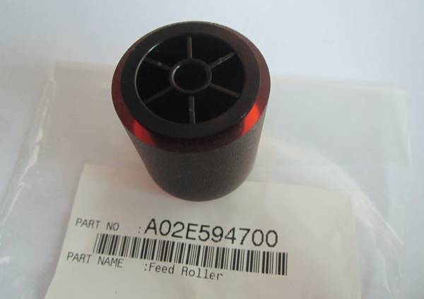 Ролик подачи обходного лотка Konica-Minolta bizhub C203/C220/C253/C280/C353/C360/mc8650 (A02E594700)