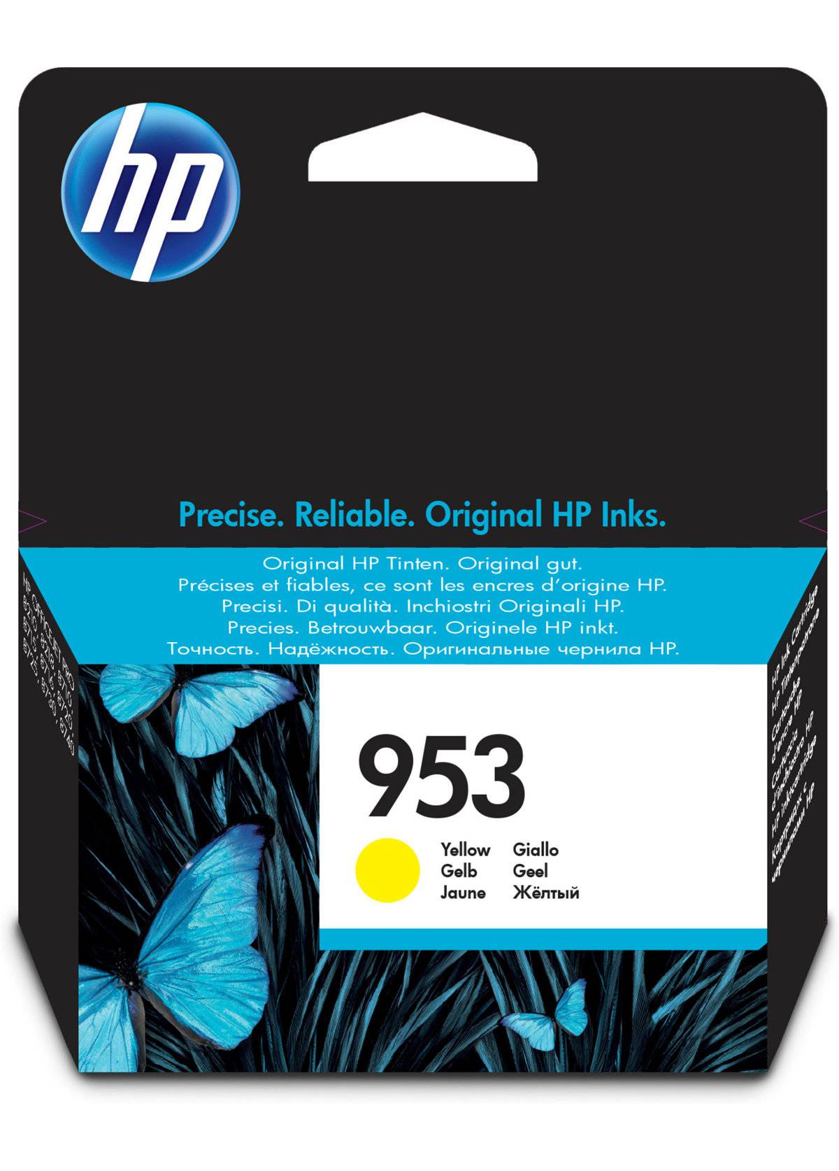 Картридж HP 953 струйный желтый (630 стр)