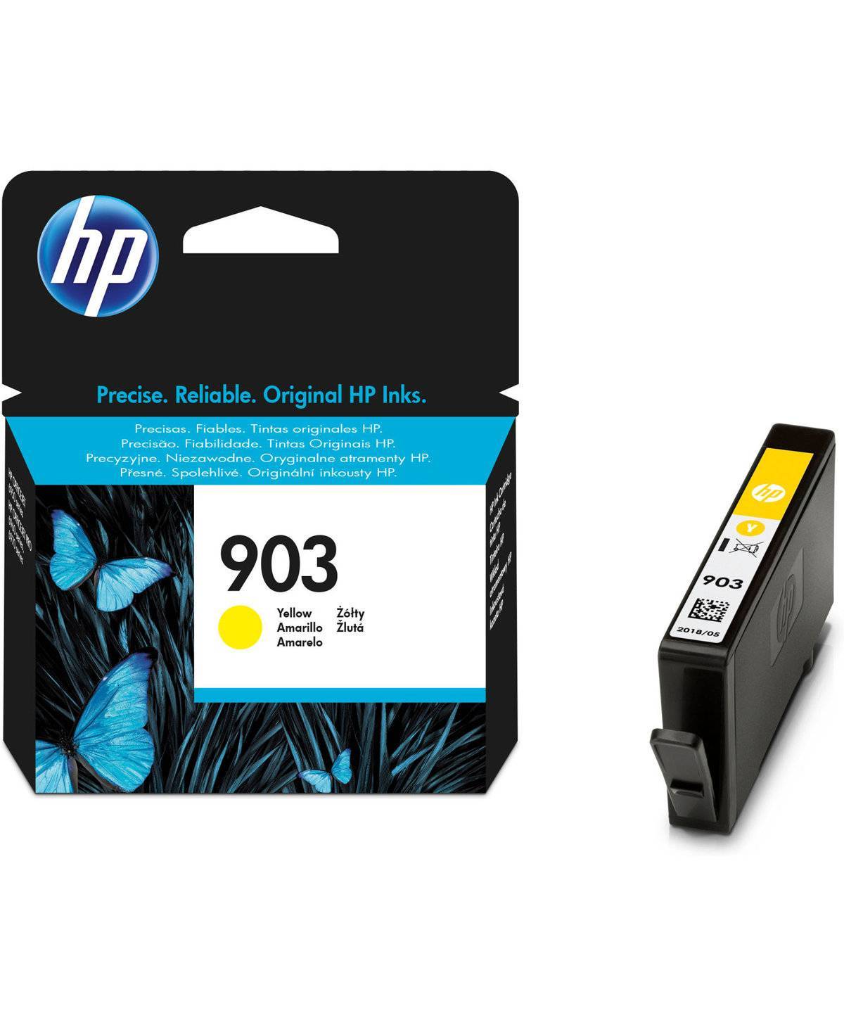 Картридж HP 903 струйный желтый (315 стр)