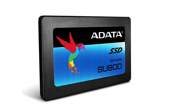 Твердотельный диск 256GB A-DATA SU800, 2.5", SATA III, [R/W - 560/520 MB/s] 3D-NAND TLC, SMI
